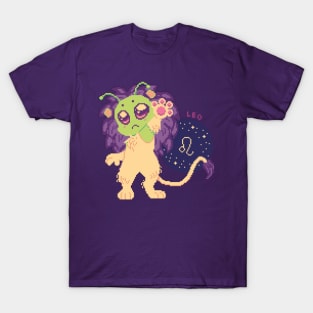 Leo - Zodiac Alien T-Shirt